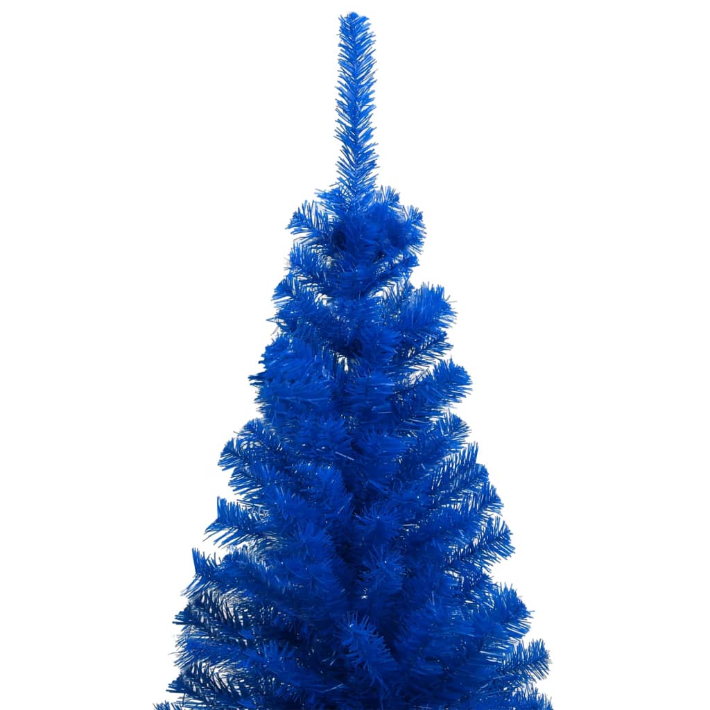 Kunstkerstboom met verlichting en kerstballen 240 cm PVC blauw Kerstbomen | Creëer jouw Trendy Thuis | Gratis bezorgd & Retour | Trendy.nl