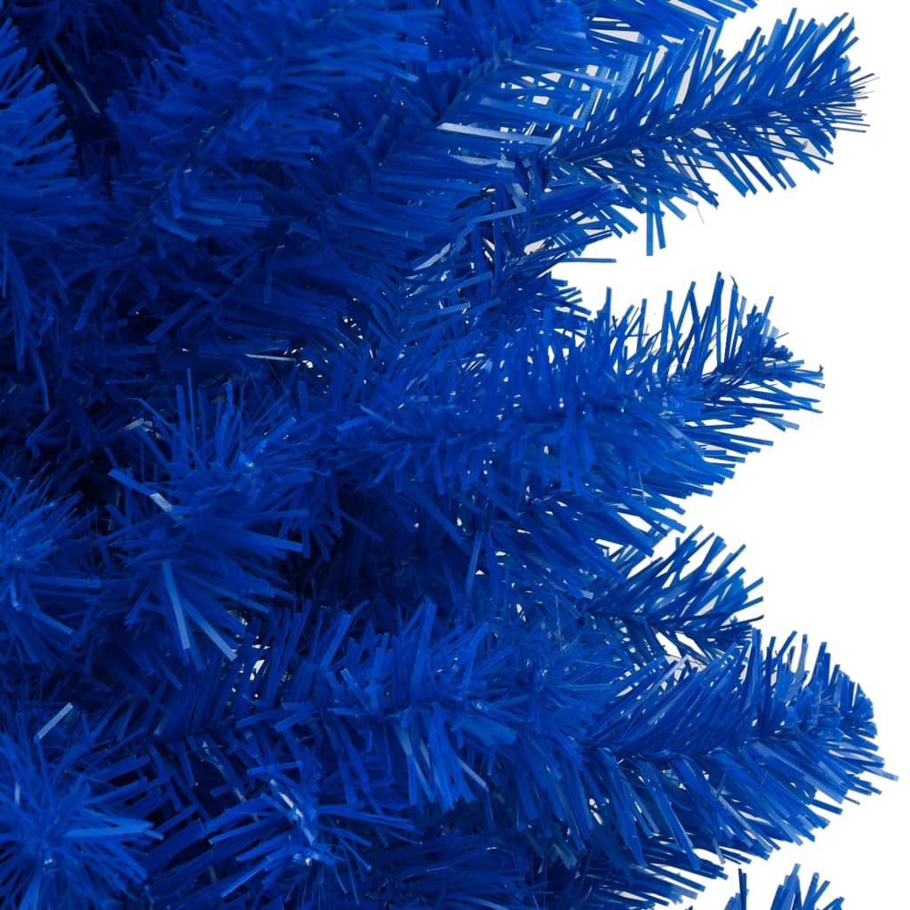 Kunstkerstboom met verlichting en kerstballen 240 cm PVC blauw Kerstbomen | Creëer jouw Trendy Thuis | Gratis bezorgd & Retour | Trendy.nl