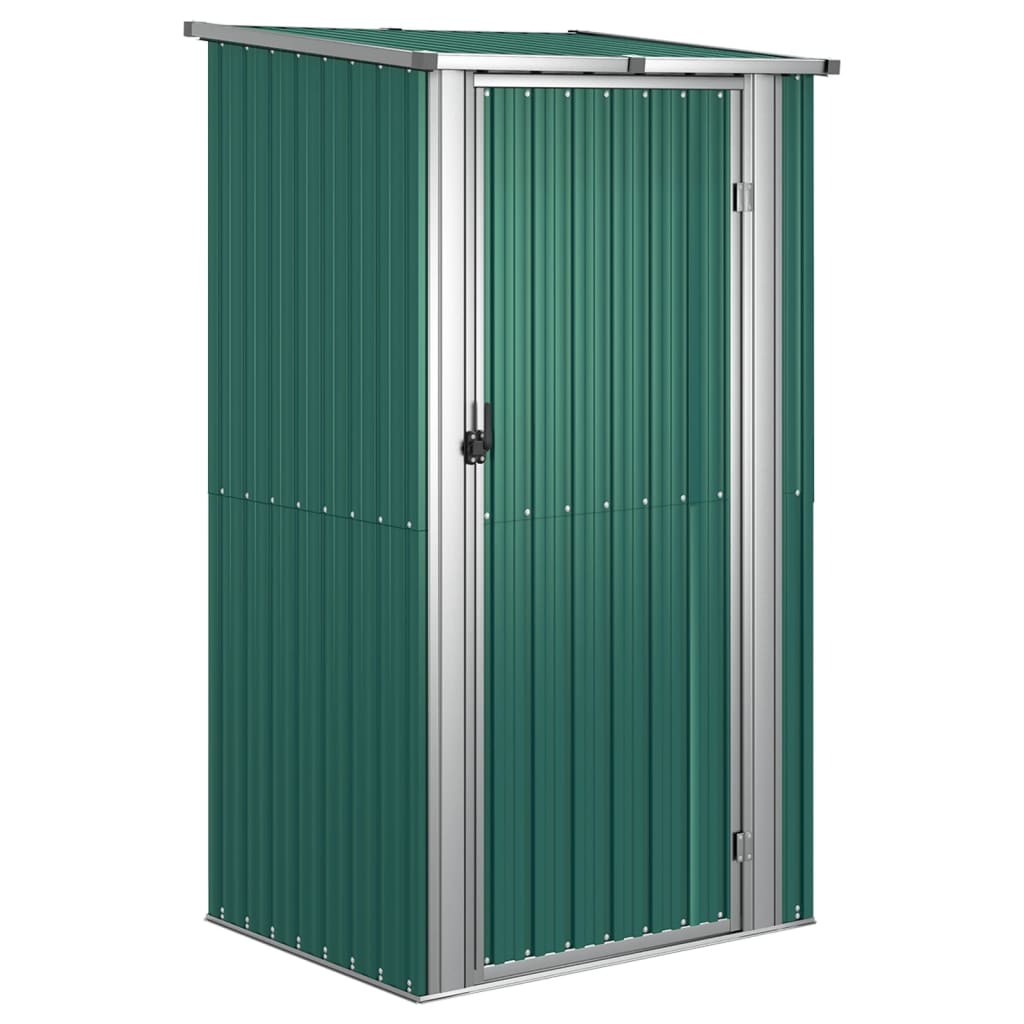 Tuinschuur 118,5x97x209,5 cm gegalvaniseerd staal groen Tuinhuizen | Creëer jouw Trendy Thuis | Gratis bezorgd & Retour | Trendy.nl