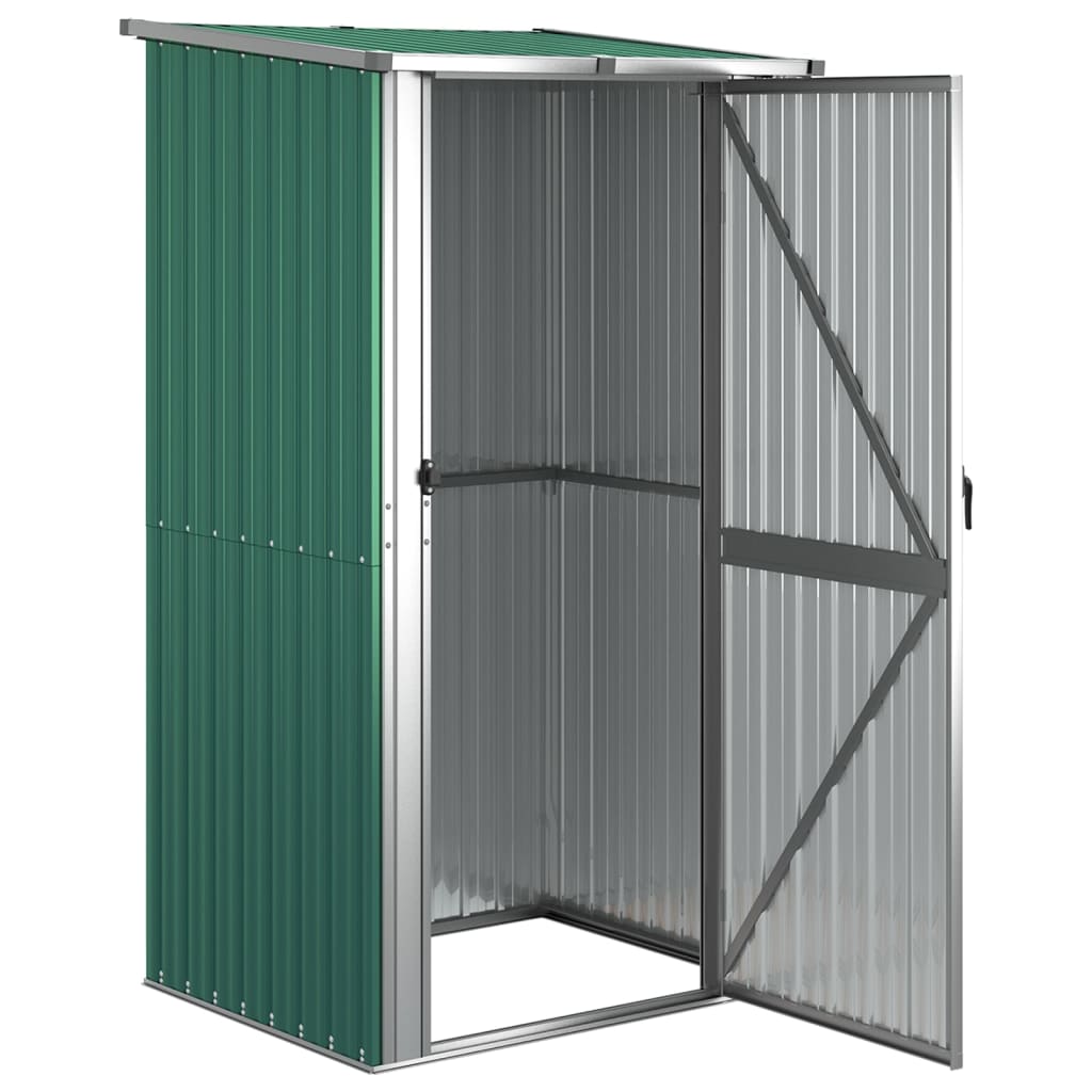 Tuinschuur 118,5x97x209,5 cm gegalvaniseerd staal groen Tuinhuizen | Creëer jouw Trendy Thuis | Gratis bezorgd & Retour | Trendy.nl