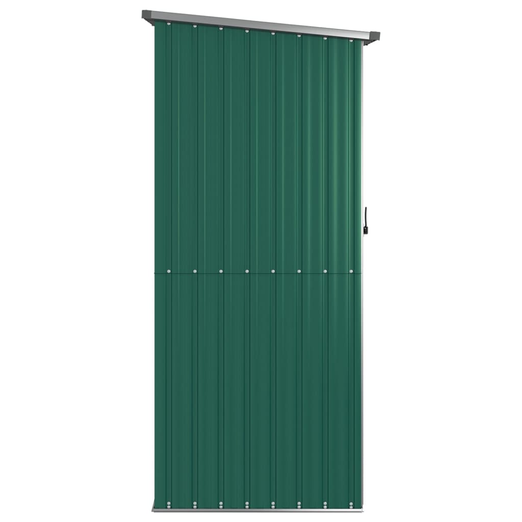 Tuinschuur 118,5x97x209,5 cm gegalvaniseerd staal groen Tuinhuizen | Creëer jouw Trendy Thuis | Gratis bezorgd & Retour | Trendy.nl