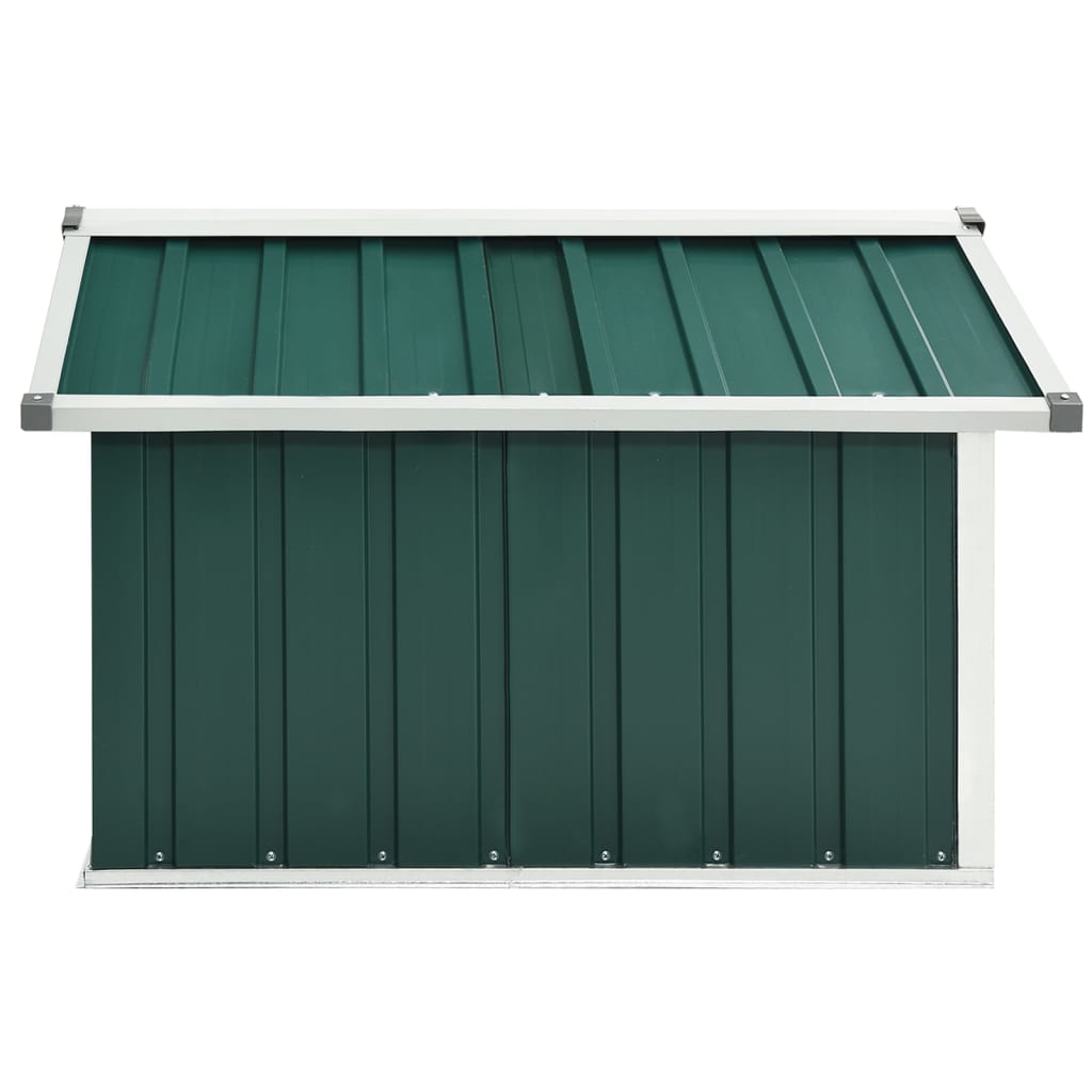 Overkapping voor robotmaaier 92x97x63 cm staal groen Tuinhuizen | Creëer jouw Trendy Thuis | Gratis bezorgd & Retour | Trendy.nl