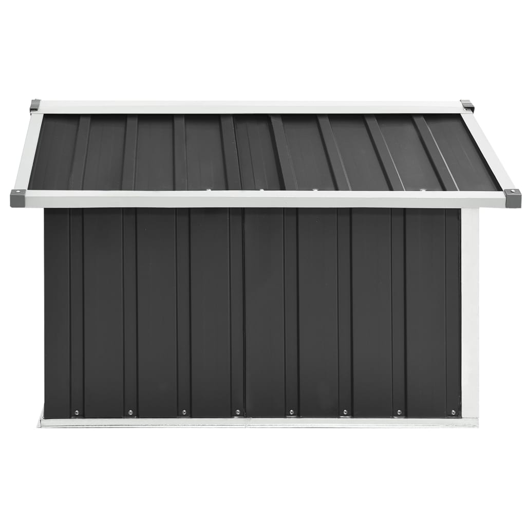 Overkapping voor robotmaaier 92x97x63 cm staal antracietkleurig Tuinhuizen | Creëer jouw Trendy Thuis | Gratis bezorgd & Retour | Trendy.nl