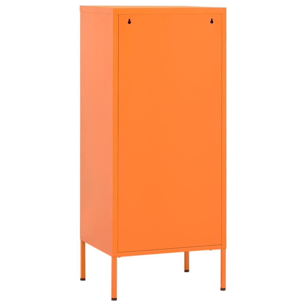 Opbergkast 42,5x35x101,5 cm staal oranje Opbergkasten & lockerkasten | Creëer jouw Trendy Thuis | Gratis bezorgd & Retour | Trendy.nl