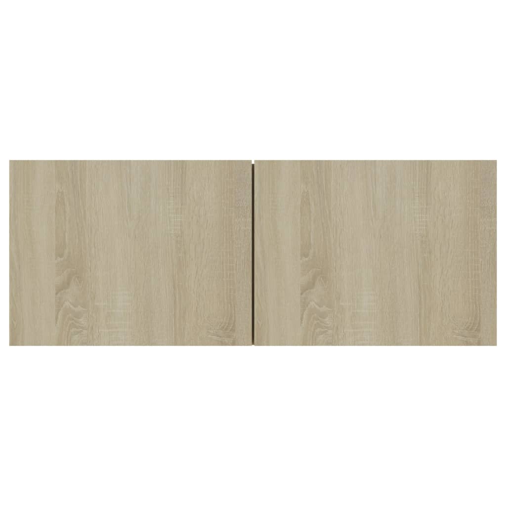 Tv-meubelen 4 st 80x30x30 cm spaanplaat sonoma eikenkleurig Tv-meubels | Creëer jouw Trendy Thuis | Gratis bezorgd & Retour | Trendy.nl