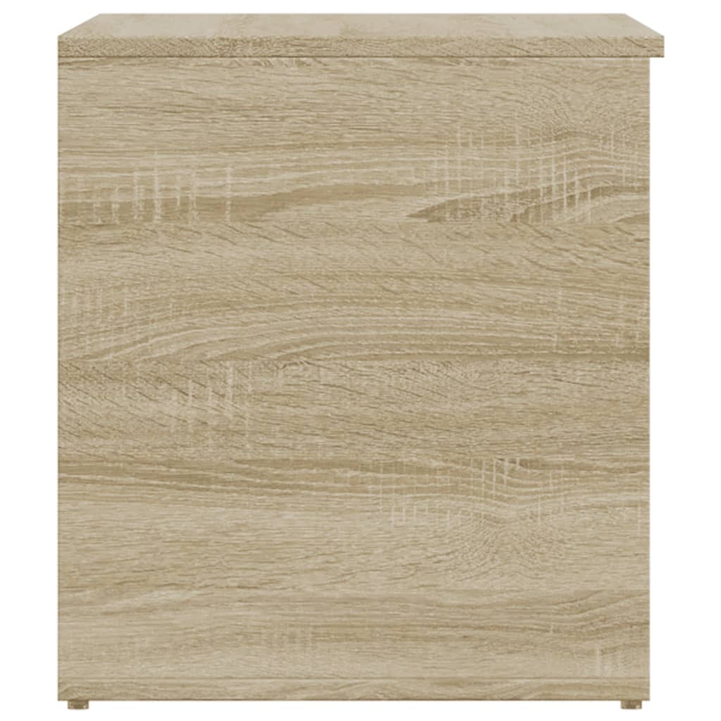 Opbergkist 84x42x46 cm bewerkt hout sonoma eikenkleurig Speelgoedkisten | Creëer jouw Trendy Thuis | Gratis bezorgd & Retour | Trendy.nl