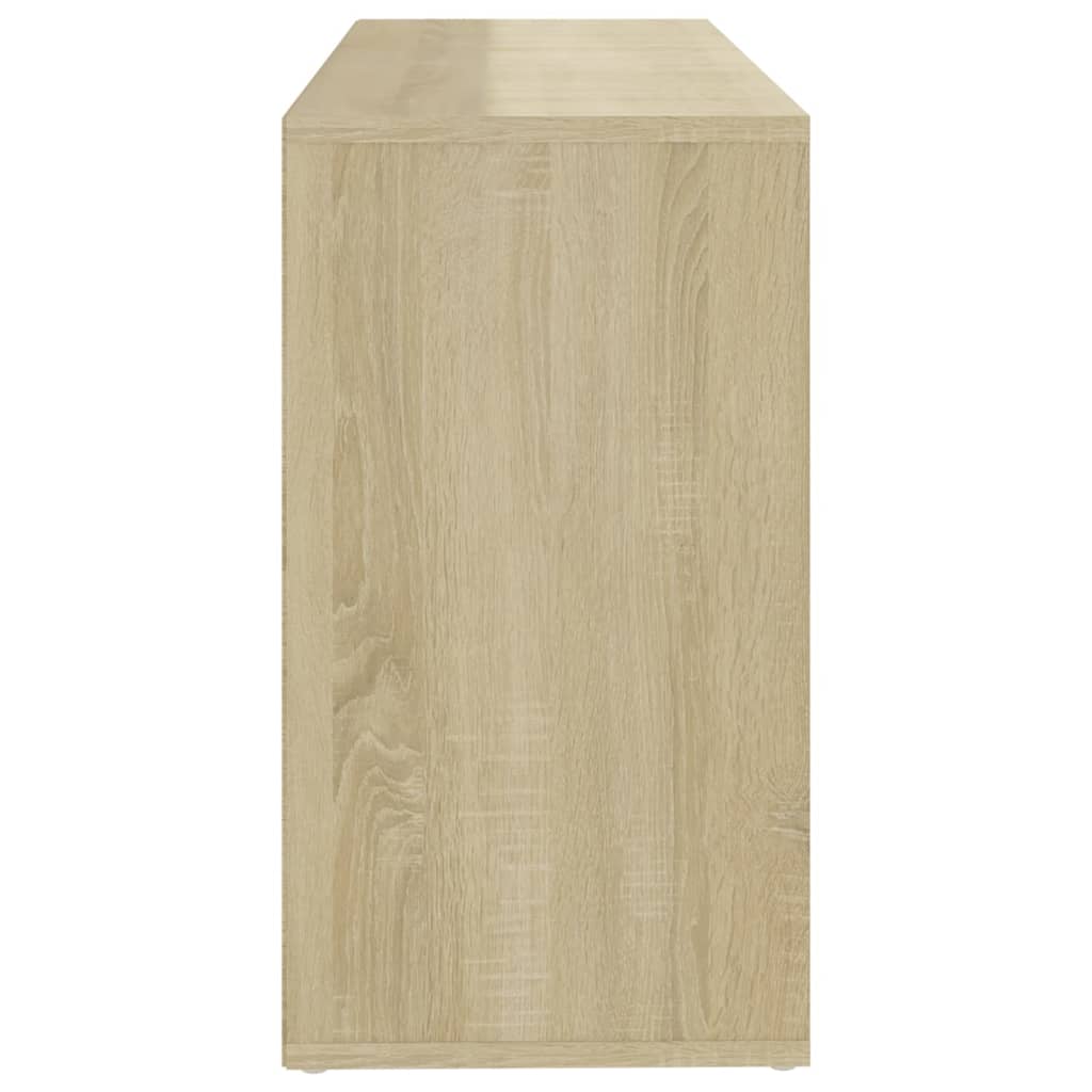 Schoenenbank 103x30x54,5 cm bewerkt hout wit sonoma eikenkleur Schoenenrekken | Creëer jouw Trendy Thuis | Gratis bezorgd & Retour | Trendy.nl