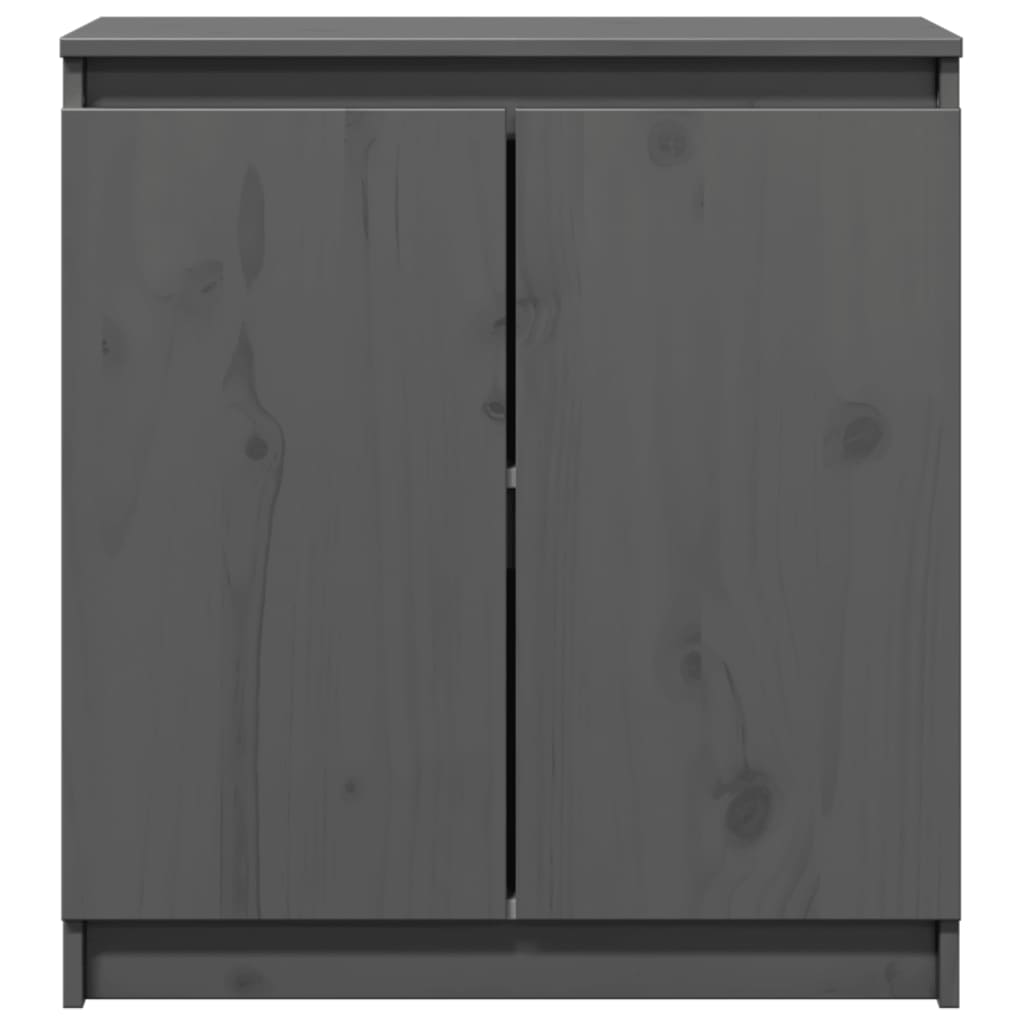 Bijzetkast 60x36x65 cm massief grenenhout grijs Dressoirs & buffetkasten | Creëer jouw Trendy Thuis | Gratis bezorgd & Retour | Trendy.nl