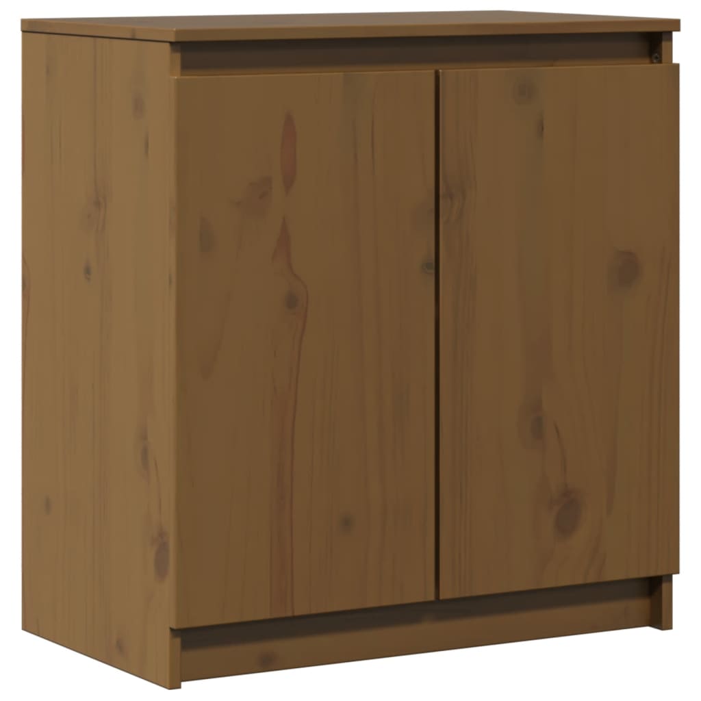 Bijzetkast 60x36x65 cm massief grenenhout honingbruin Dressoirs & buffetkasten | Creëer jouw Trendy Thuis | Gratis bezorgd & Retour | Trendy.nl