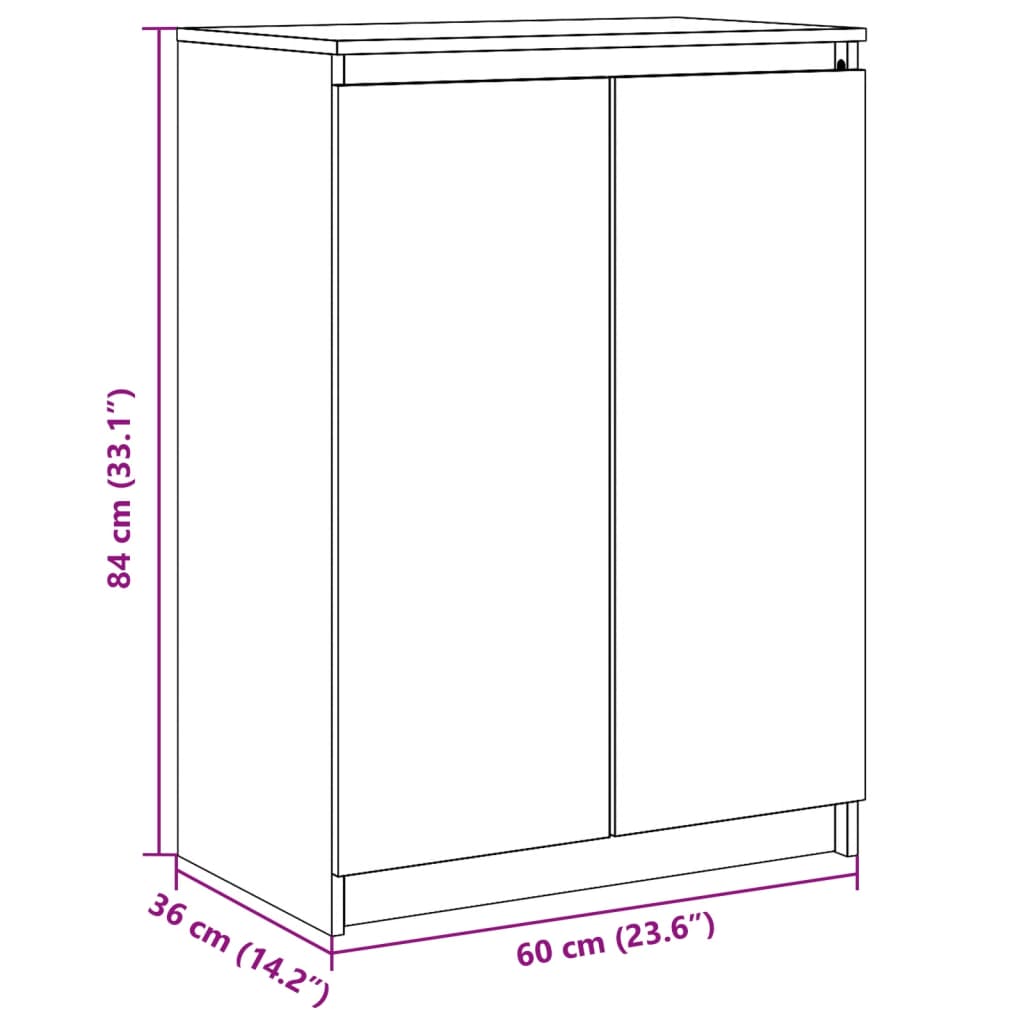 Dressoir 60x36x84 cm massief grenenhout honingbruin Dressoirs & buffetkasten | Creëer jouw Trendy Thuis | Gratis bezorgd & Retour | Trendy.nl