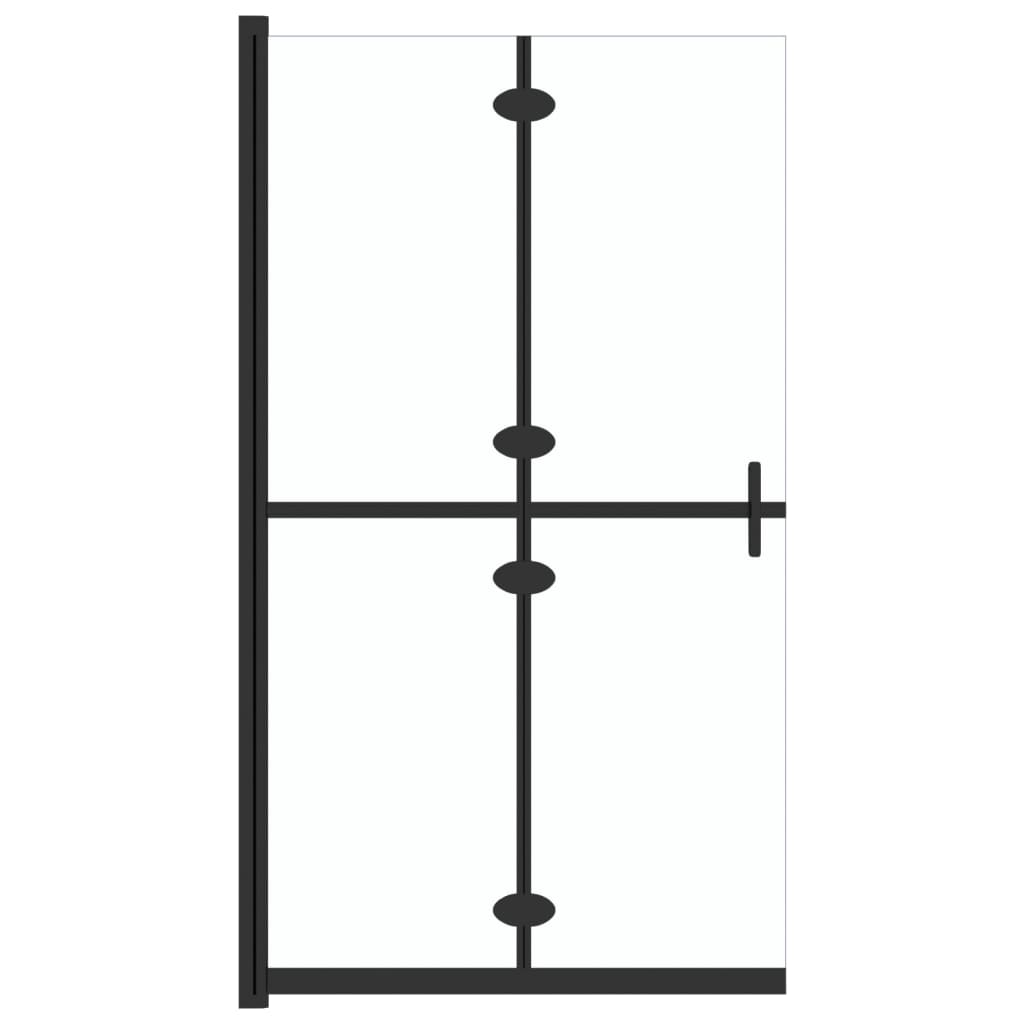 Inloopdouchewand inklapbaar 90x190 cm ESG-glas transparant Douchewanden & -muren | Creëer jouw Trendy Thuis | Gratis bezorgd & Retour | Trendy.nl