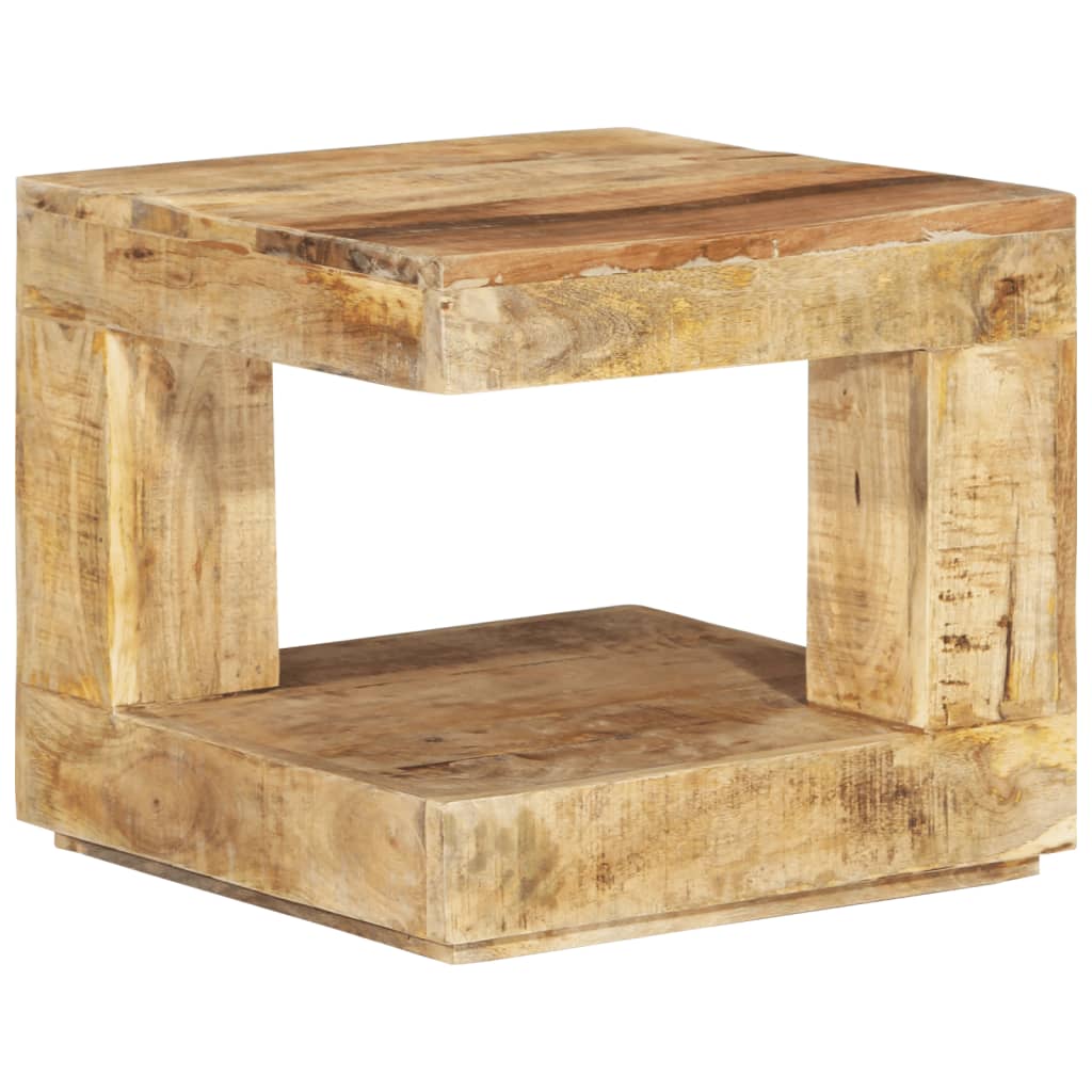 Salontafel 45x45x40 cm massief mangohout Salontafels | Creëer jouw Trendy Thuis | Gratis bezorgd & Retour | Trendy.nl