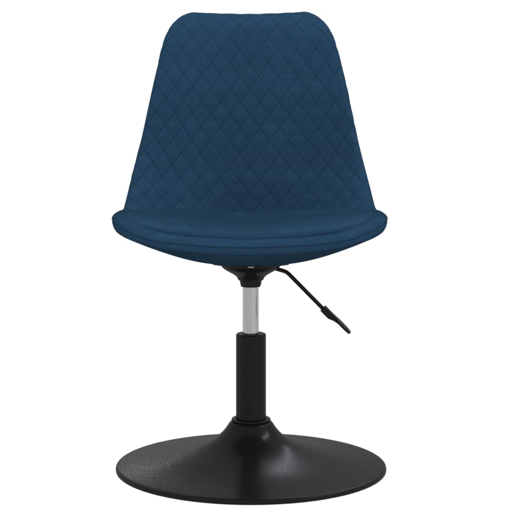 Eetkamerstoelen draaibaar 4 st fluweel blauw Eetkamerstoelen | Creëer jouw Trendy Thuis | Gratis bezorgd & Retour | Trendy.nl