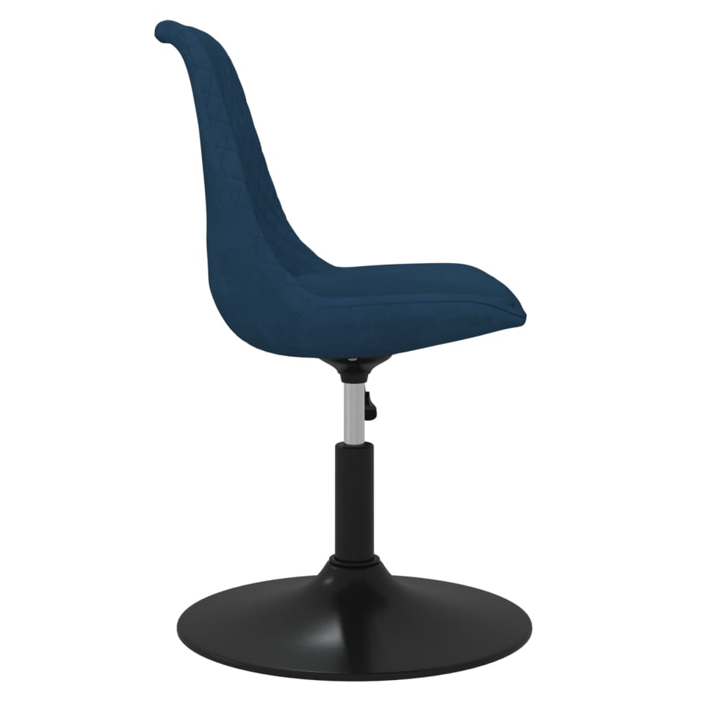 Eetkamerstoelen draaibaar 4 st fluweel blauw Eetkamerstoelen | Creëer jouw Trendy Thuis | Gratis bezorgd & Retour | Trendy.nl