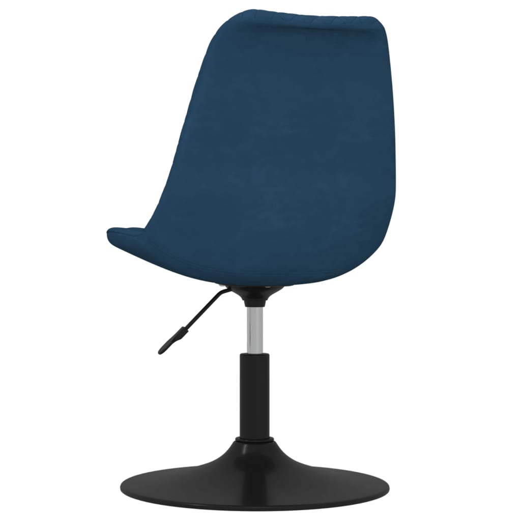 Eetkamerstoelen draaibaar 4 st fluweel blauw Eetkamerstoelen | Creëer jouw Trendy Thuis | Gratis bezorgd & Retour | Trendy.nl