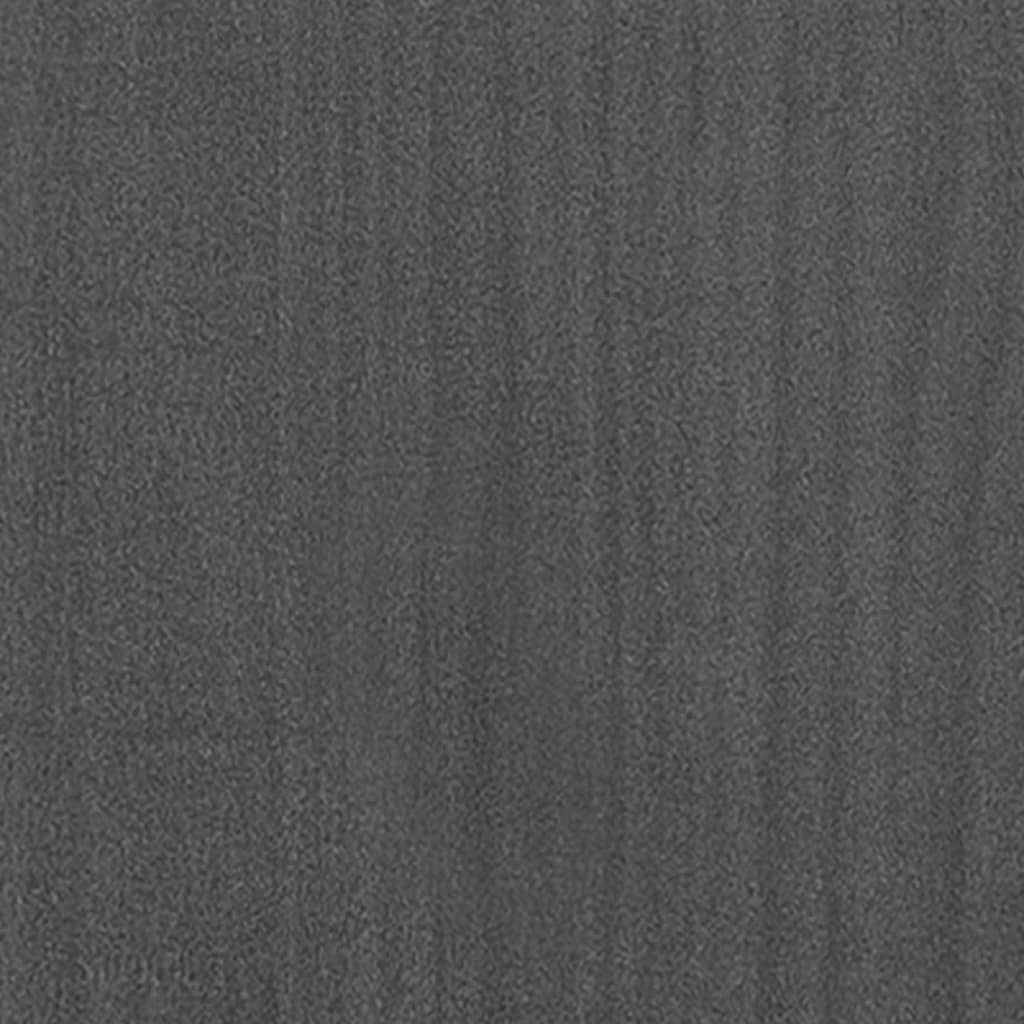 Bedframe massief grenenhout grijs 140x190 cm Bedden & bedframes | Creëer jouw Trendy Thuis | Gratis bezorgd & Retour | Trendy.nl