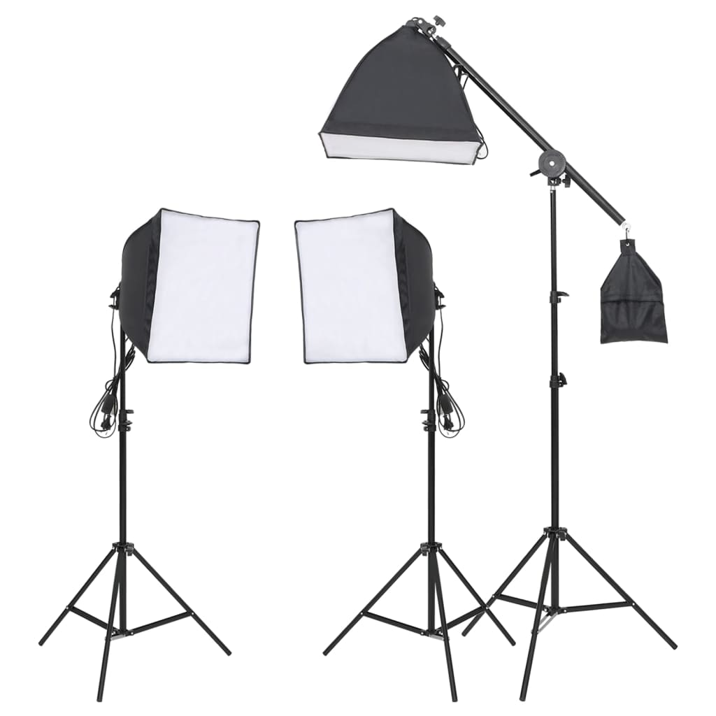 Fotostudioset met verlichtingsset, achtergrond en reflector Studioverlichting & flitsers | Creëer jouw Trendy Thuis | Gratis bezorgd & Retour | Trendy.nl