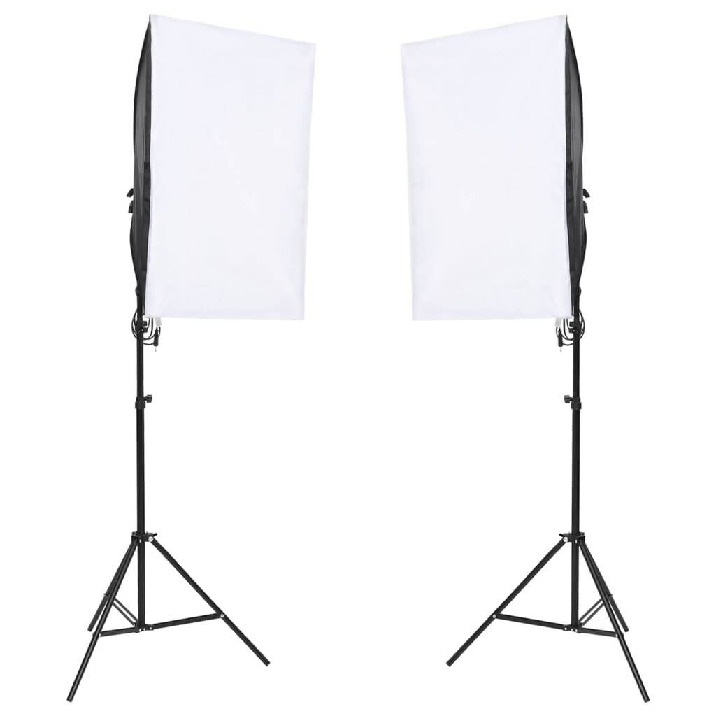 Fotostudioset met verlichtingsset en achtergrond Studioverlichting & flitsers | Creëer jouw Trendy Thuis | Gratis bezorgd & Retour | Trendy.nl