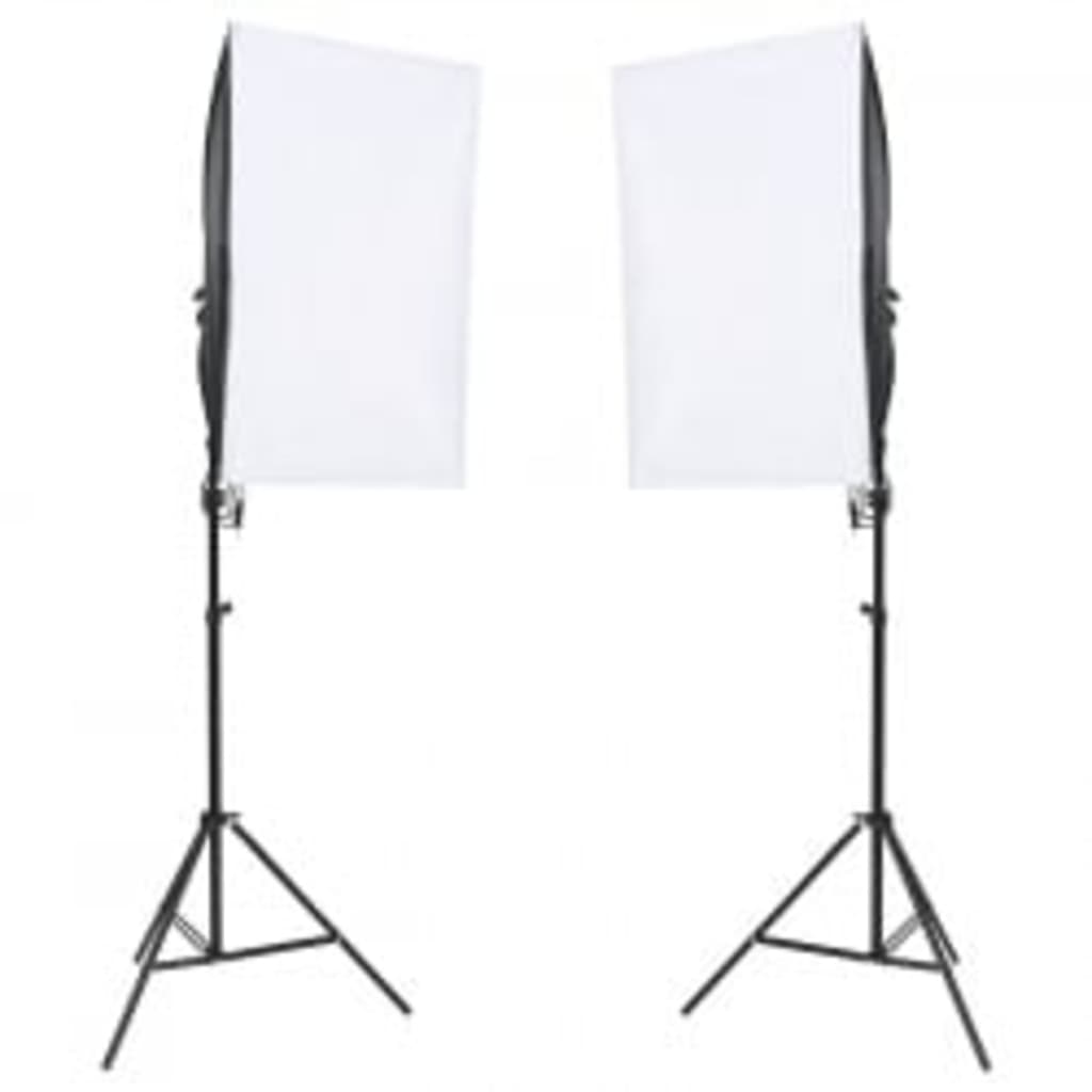 Fotostudioset met verlichtingsset en achtergrond Studioverlichting & flitsers | Creëer jouw Trendy Thuis | Gratis bezorgd & Retour | Trendy.nl