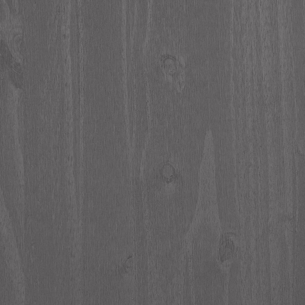 Nachtkastje HAMAR 40x35x62 cm massief grenenhout lichtgrijs Nachtkastjes | Creëer jouw Trendy Thuis | Gratis bezorgd & Retour | Trendy.nl