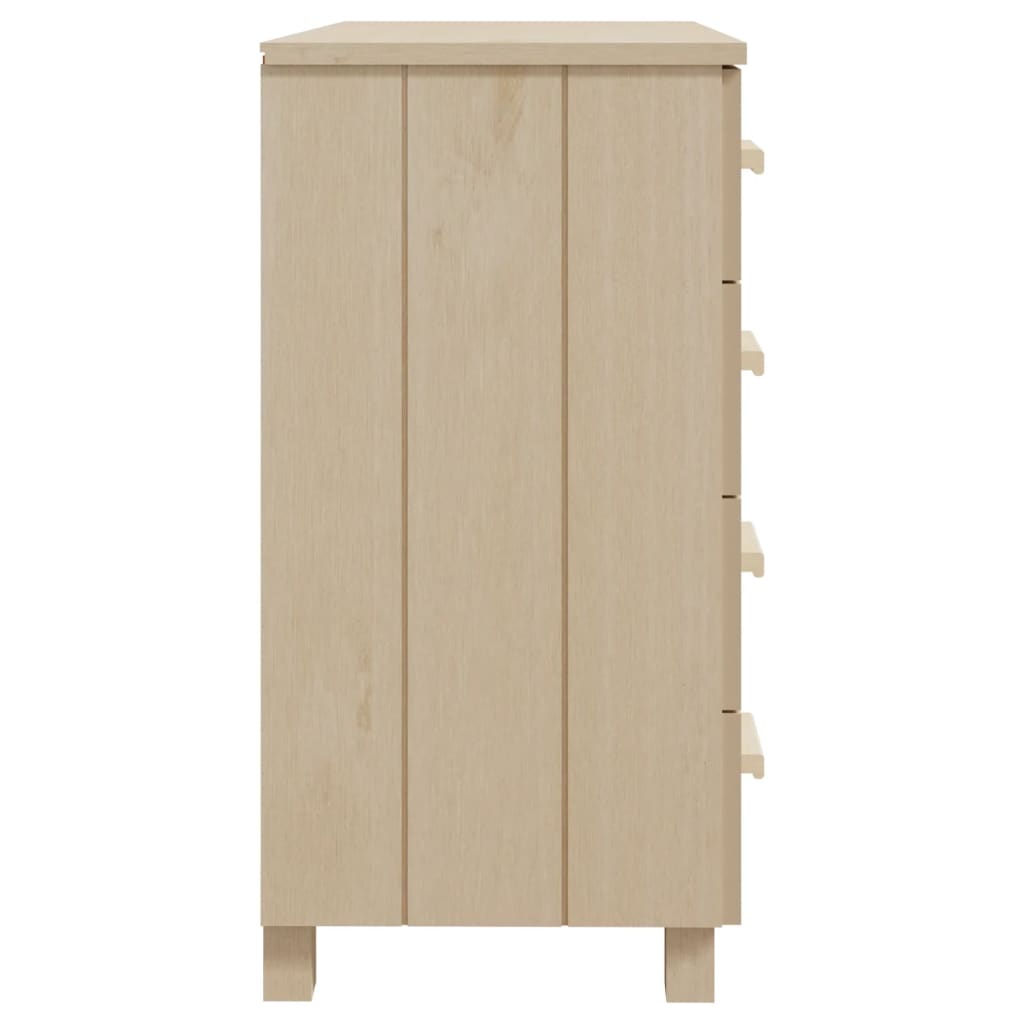 Dressoir HAMAR 79x40x80 cm massief grenenhout honingbruin Dressoirs & buffetkasten | Creëer jouw Trendy Thuis | Gratis bezorgd & Retour | Trendy.nl