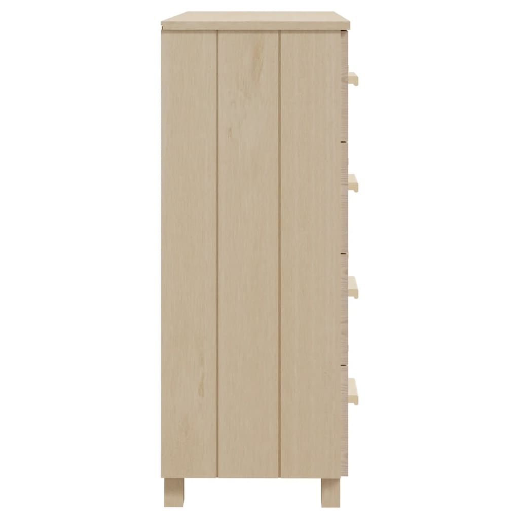 Dressoir HAMAR 79x40x103,5 cm massief grenenhout honingbruin Dressoirs & buffetkasten | Creëer jouw Trendy Thuis | Gratis bezorgd & Retour | Trendy.nl