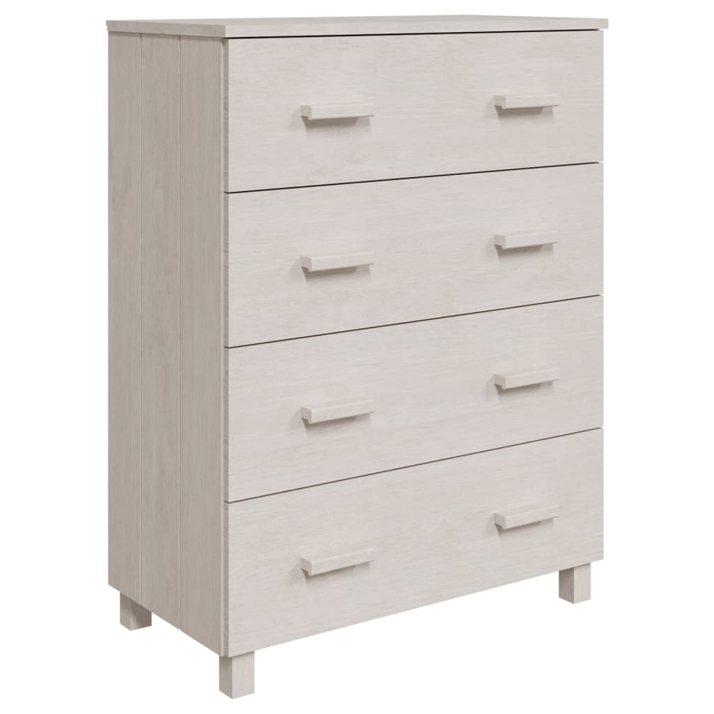 Dressoir HAMAR 79x40x103,5 cm massief grenenhout wit Dressoirs & buffetkasten | Creëer jouw Trendy Thuis | Gratis bezorgd & Retour | Trendy.nl