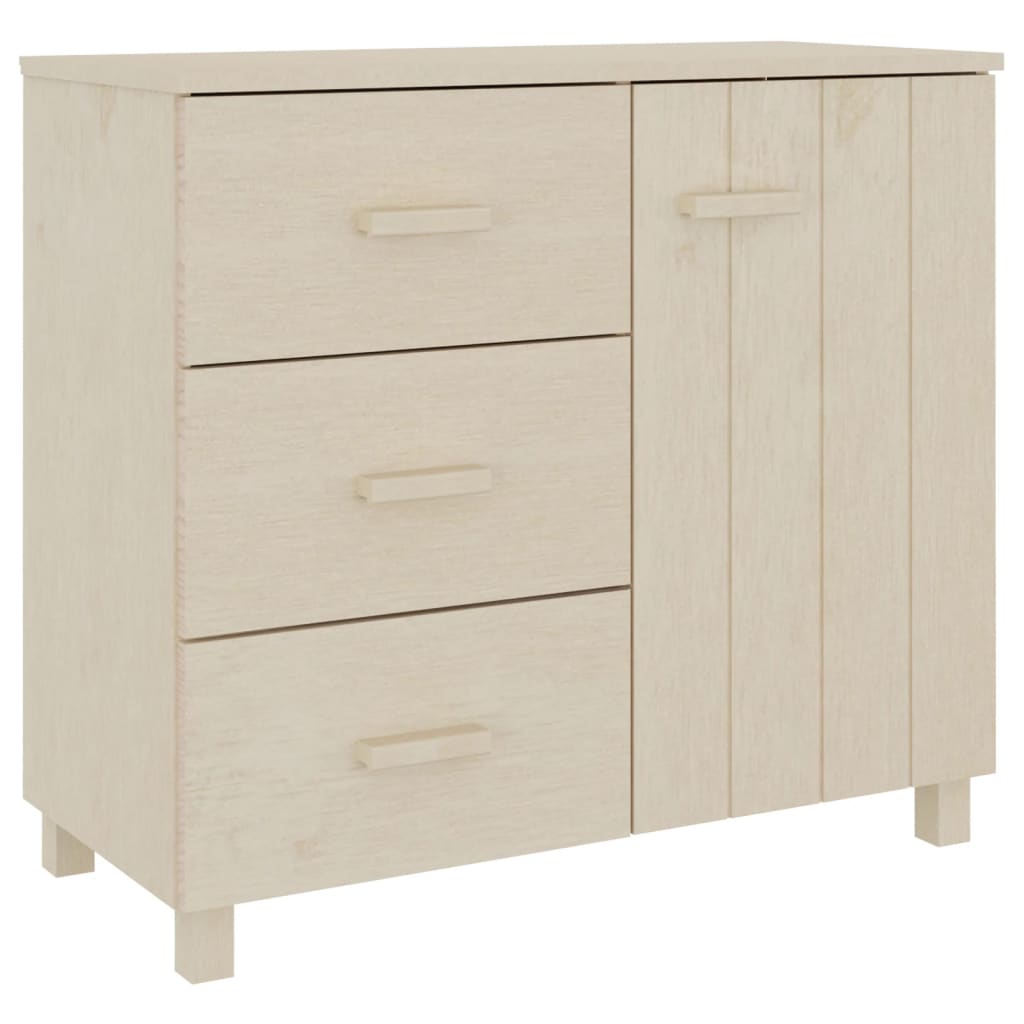 Dressoir HAMAR 90x40x80 cm massief grenenhout honingbruin Dressoirs & buffetkasten | Creëer jouw Trendy Thuis | Gratis bezorgd & Retour | Trendy.nl