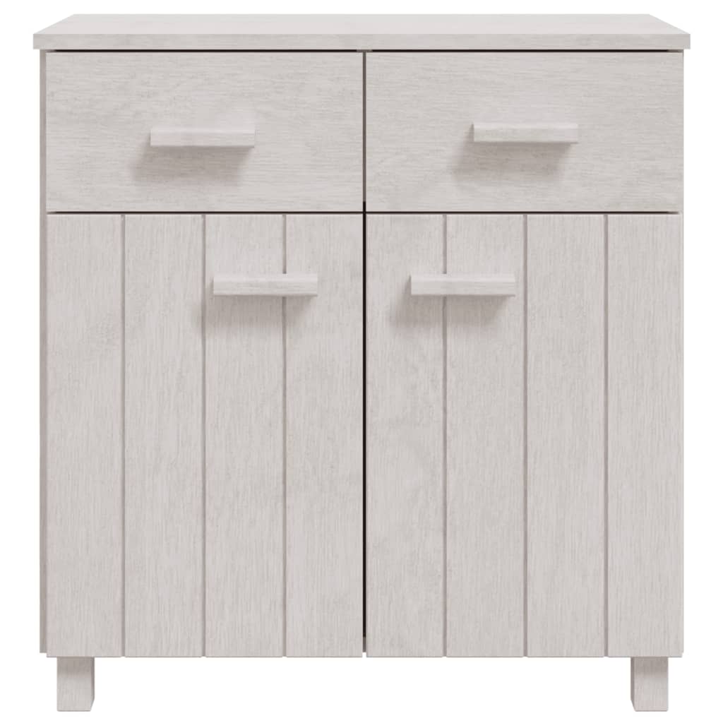 Dressoir HAMAR 79x40x80 cm massief grenenhout wit Dressoirs & buffetkasten | Creëer jouw Trendy Thuis | Gratis bezorgd & Retour | Trendy.nl