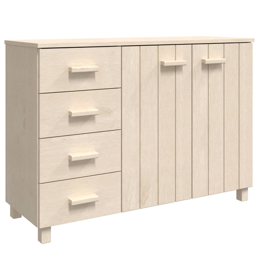 Dressoir HAMAR 113x40x80 cm massief grenenhout honingbruin Dressoirs & buffetkasten | Creëer jouw Trendy Thuis | Gratis bezorgd & Retour | Trendy.nl