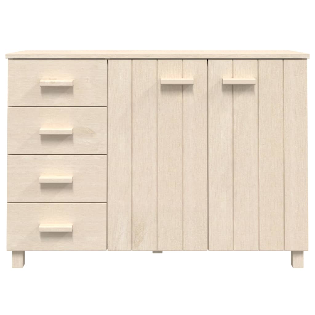 Dressoir HAMAR 113x40x80 cm massief grenenhout honingbruin Dressoirs & buffetkasten | Creëer jouw Trendy Thuis | Gratis bezorgd & Retour | Trendy.nl