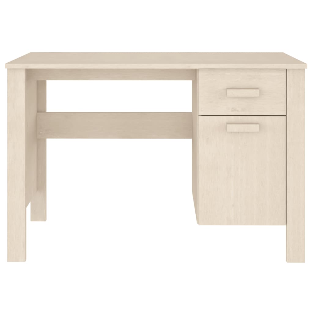 Prachtig Bureau HAMAR: 113x50x75 cm, vervaardigd uit hoogwaardig honingbruin massief grenenhout Bureaus | Creëer jouw Trendy Thuis | Gratis bezorgd & Retour | Trendy.nl