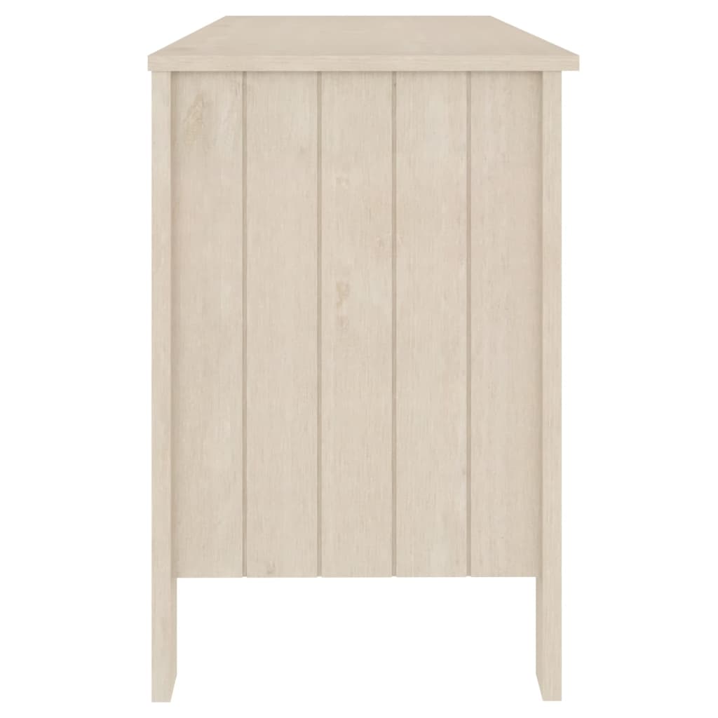 Prachtig Bureau HAMAR: 113x50x75 cm, vervaardigd uit hoogwaardig honingbruin massief grenenhout Bureaus | Creëer jouw Trendy Thuis | Gratis bezorgd & Retour | Trendy.nl