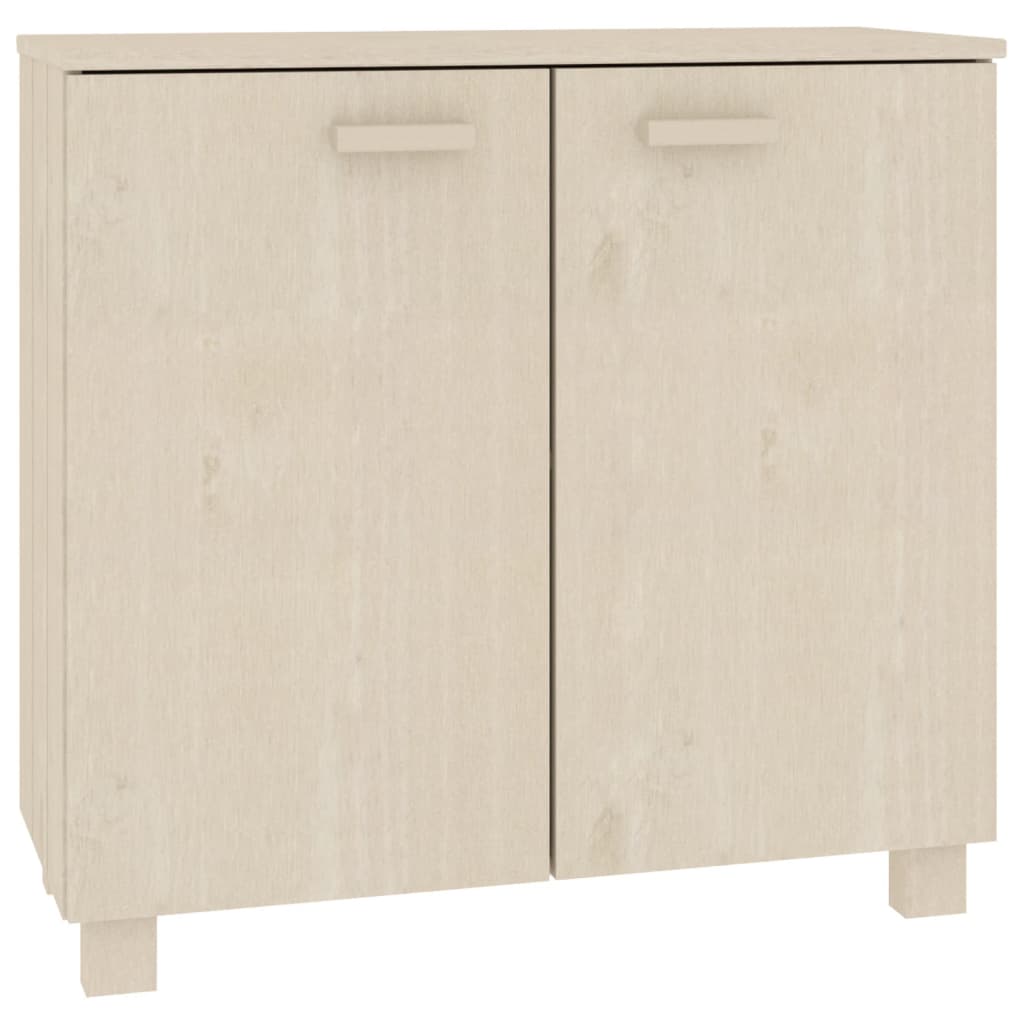 Dressoir HAMAR 85x35x80 cm massief grenenhout honingbruin Dressoirs & buffetkasten | Creëer jouw Trendy Thuis | Gratis bezorgd & Retour | Trendy.nl