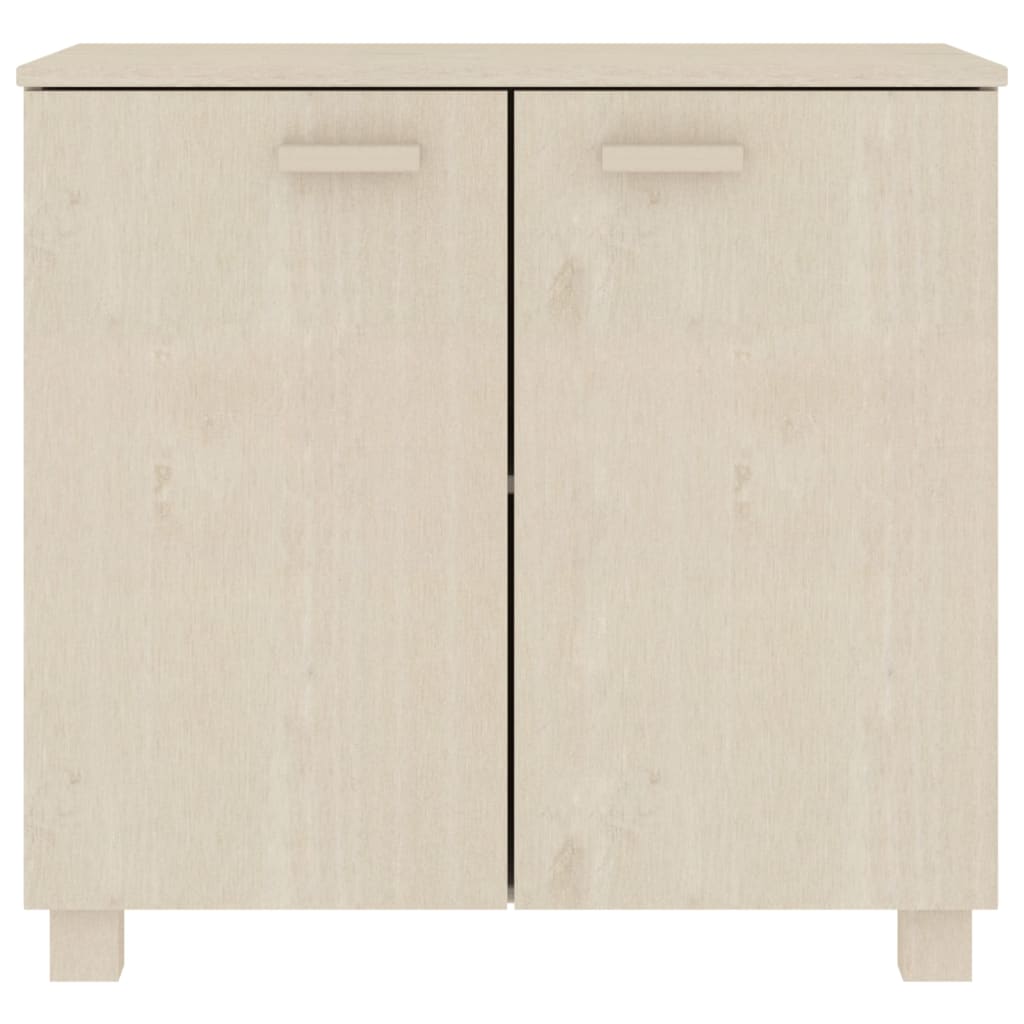 Dressoir HAMAR 85x35x80 cm massief grenenhout honingbruin Dressoirs & buffetkasten | Creëer jouw Trendy Thuis | Gratis bezorgd & Retour | Trendy.nl