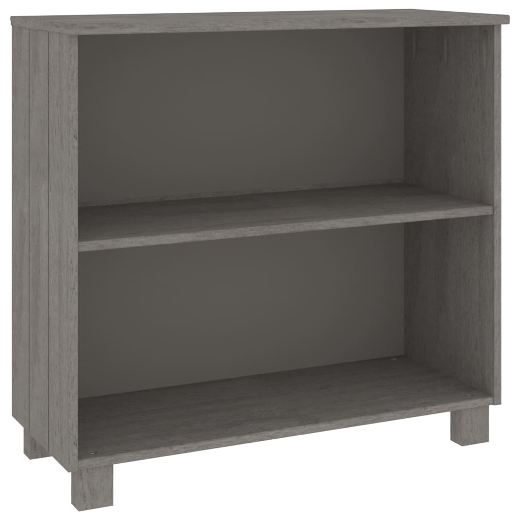 Dressoir HAMAR 85x35x80 cm massief grenenhout lichtgrijs Dressoirs & buffetkasten | Creëer jouw Trendy Thuis | Gratis bezorgd & Retour | Trendy.nl