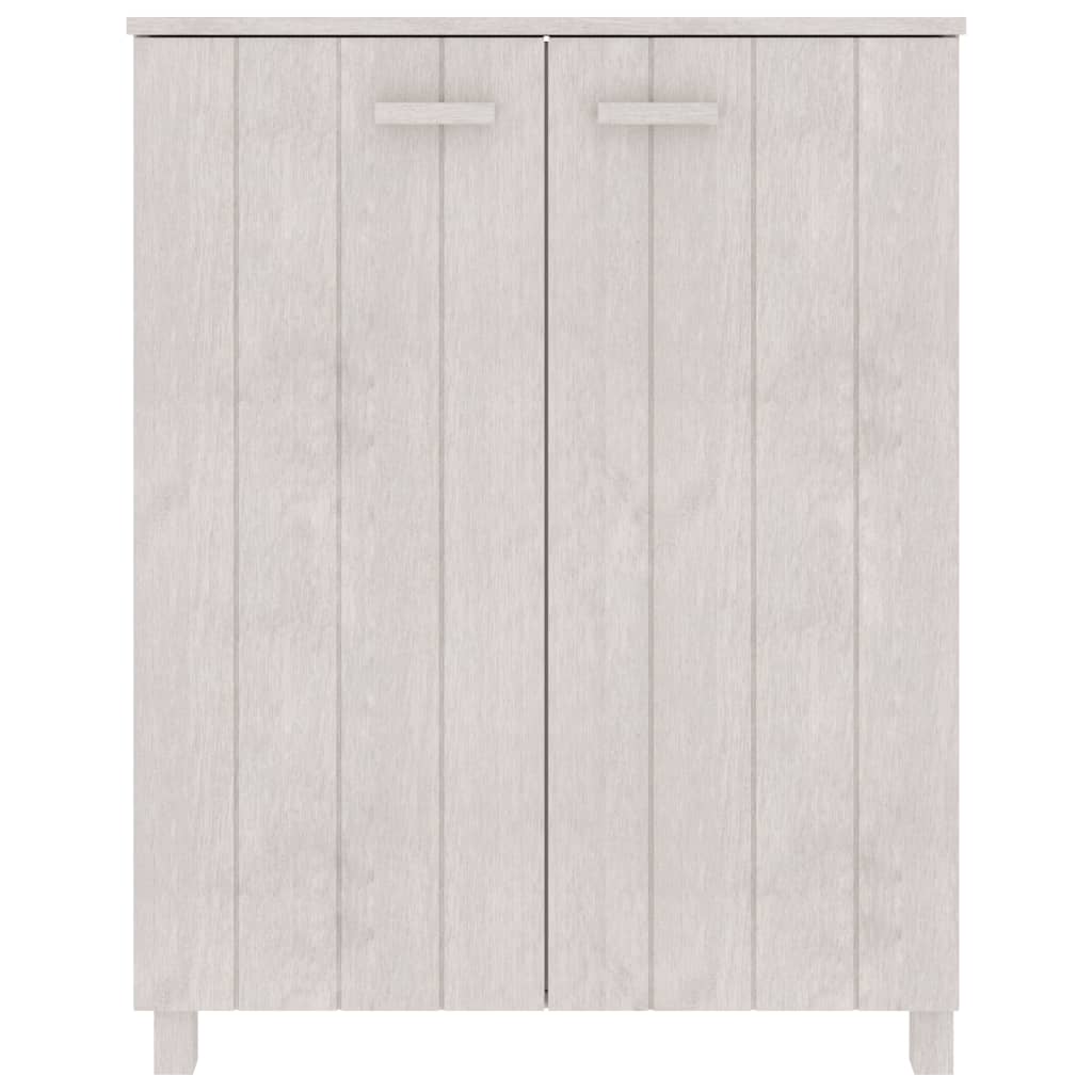 Schoenenkast HAMAR 85x40x108 cm massief grenenhout wit Schoenenrekken | Creëer jouw Trendy Thuis | Gratis bezorgd & Retour | Trendy.nl