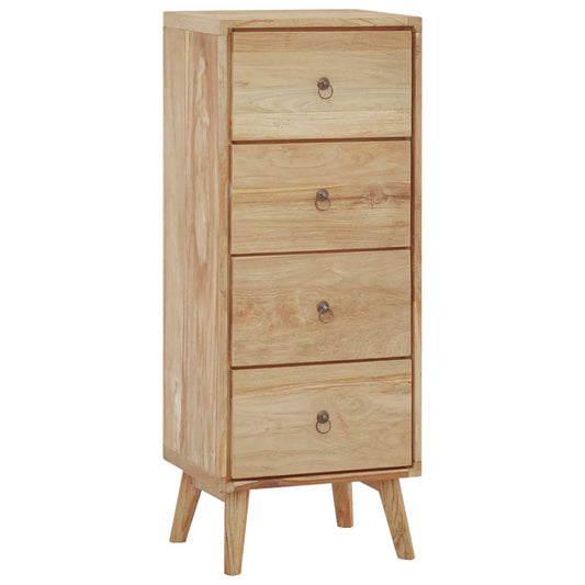 Ladekast 40x30x100 cm massief teakhout Commodes & ladekasten | Creëer jouw Trendy Thuis | Gratis bezorgd & Retour | Trendy.nl