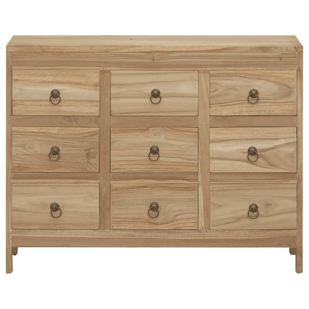 Ladekast 80x30x55 cm massief teakhout Commodes & ladekasten | Creëer jouw Trendy Thuis | Gratis bezorgd & Retour | Trendy.nl