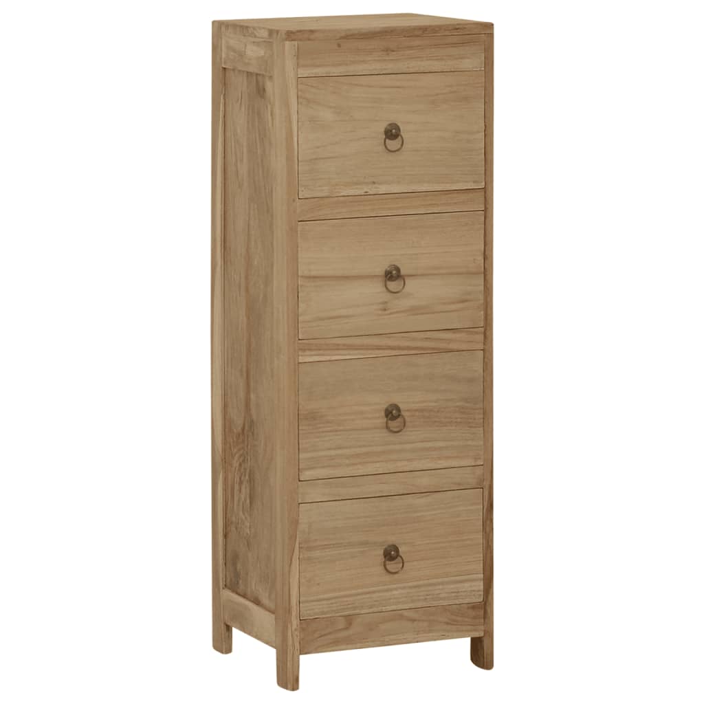 Ladekast 30x30x90 cm massief teakhout Commodes & ladekasten | Creëer jouw Trendy Thuis | Gratis bezorgd & Retour | Trendy.nl