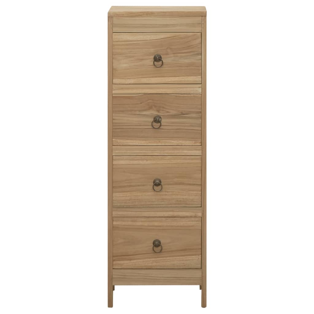 Ladekast 30x30x90 cm massief teakhout Commodes & ladekasten | Creëer jouw Trendy Thuis | Gratis bezorgd & Retour | Trendy.nl