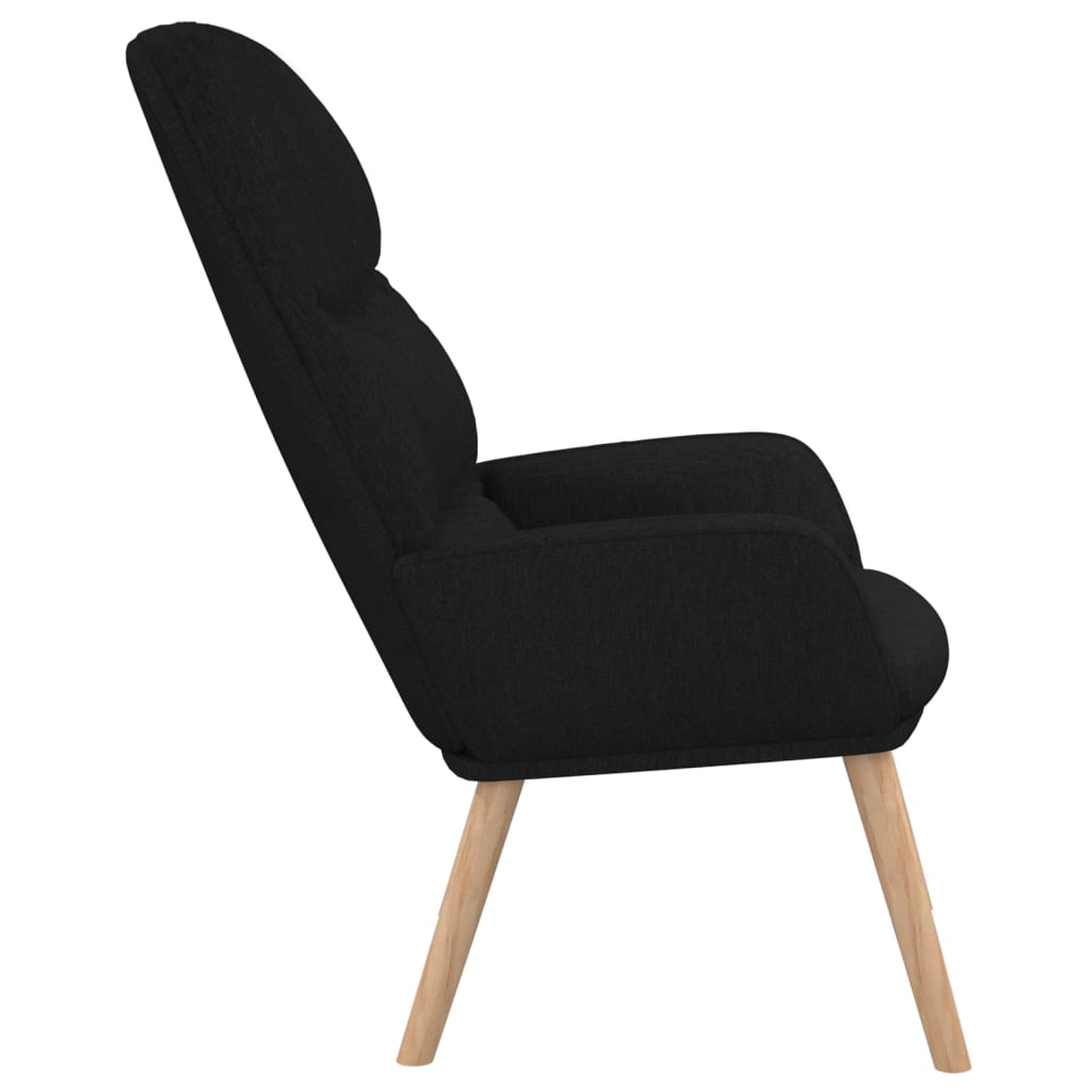 Relaxstoel stof zwart Fauteuils & Relaxfauteuils | Creëer jouw Trendy Thuis | Gratis bezorgd & Retour | Trendy.nl