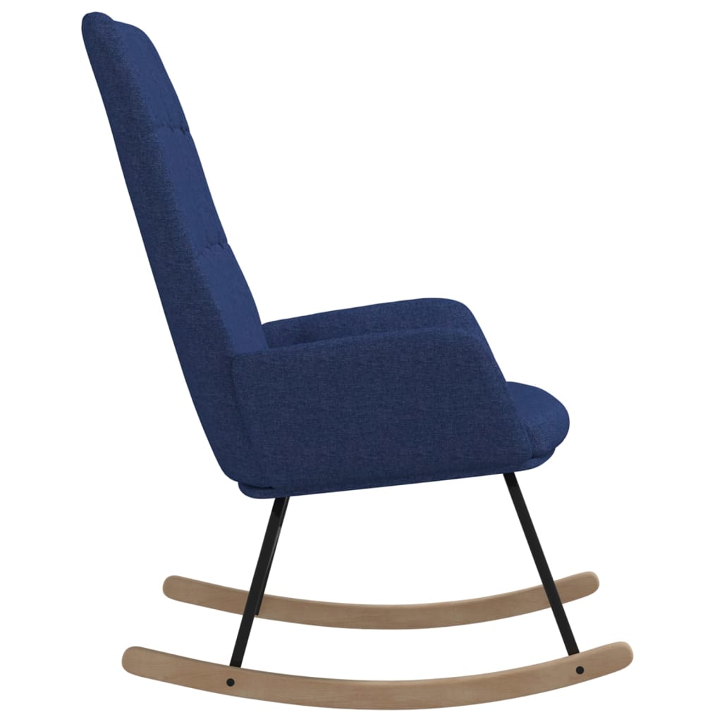 Schommelstoel stof blauw Schommelstoelen | Creëer jouw Trendy Thuis | Gratis bezorgd & Retour | Trendy.nl