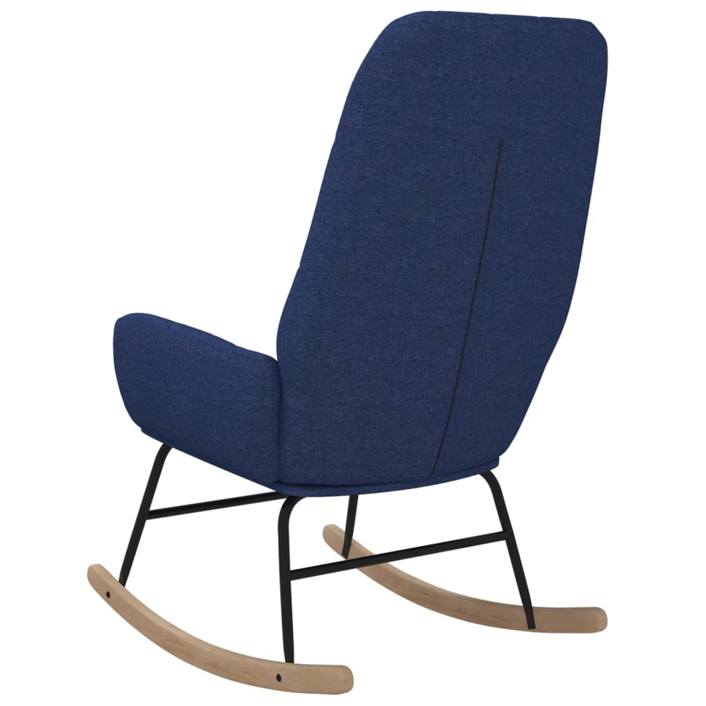 Schommelstoel stof blauw Schommelstoelen | Creëer jouw Trendy Thuis | Gratis bezorgd & Retour | Trendy.nl