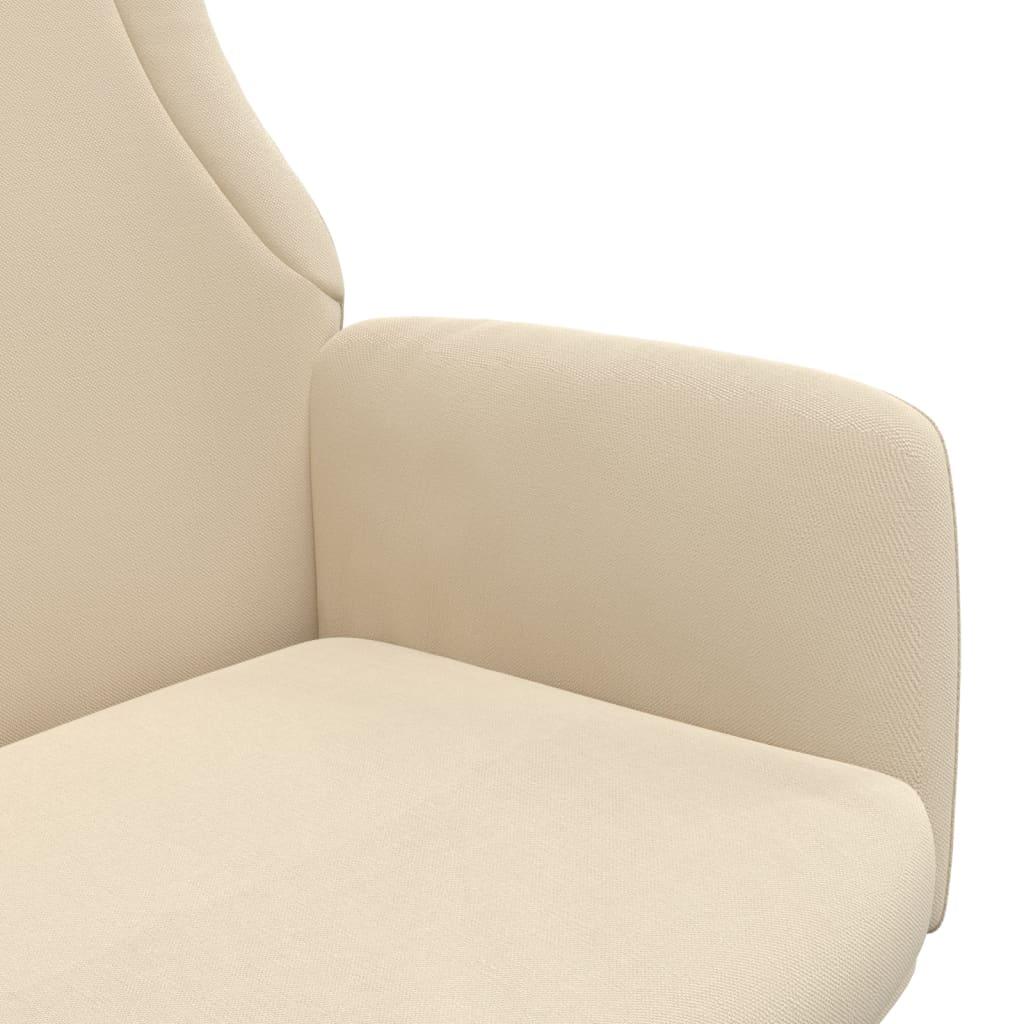 Relaxstoel stof crèmekleurig Fauteuils & Relaxfauteuils | Creëer jouw Trendy Thuis | Gratis bezorgd & Retour | Trendy.nl