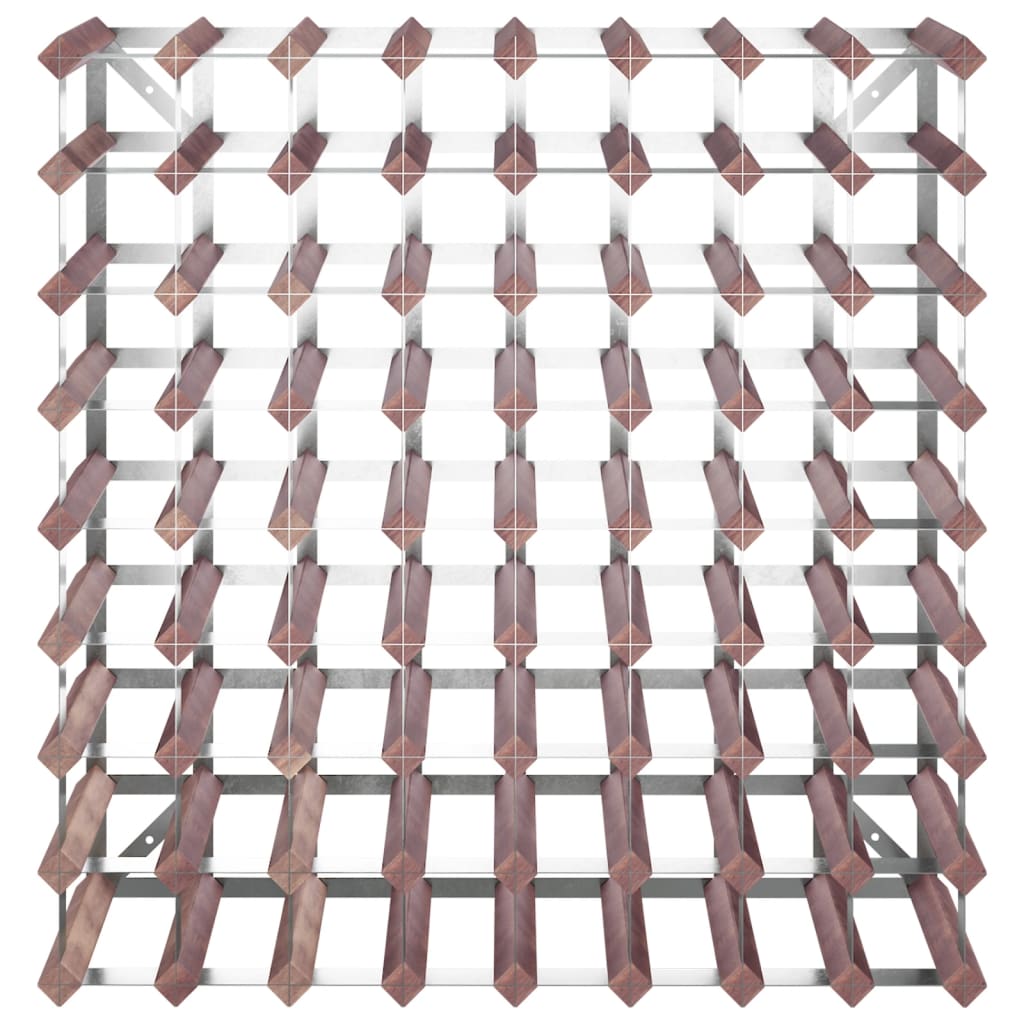 Wijnrek voor 72 flessen massief grenenhout bruin Wijnrekken | Creëer jouw Trendy Thuis | Gratis bezorgd & Retour | Trendy.nl
