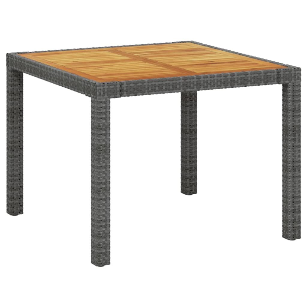 3-delige Tuinset met kussens poly rattan grijs Tuinsets | Creëer jouw Trendy Thuis | Gratis bezorgd & Retour | Trendy.nl