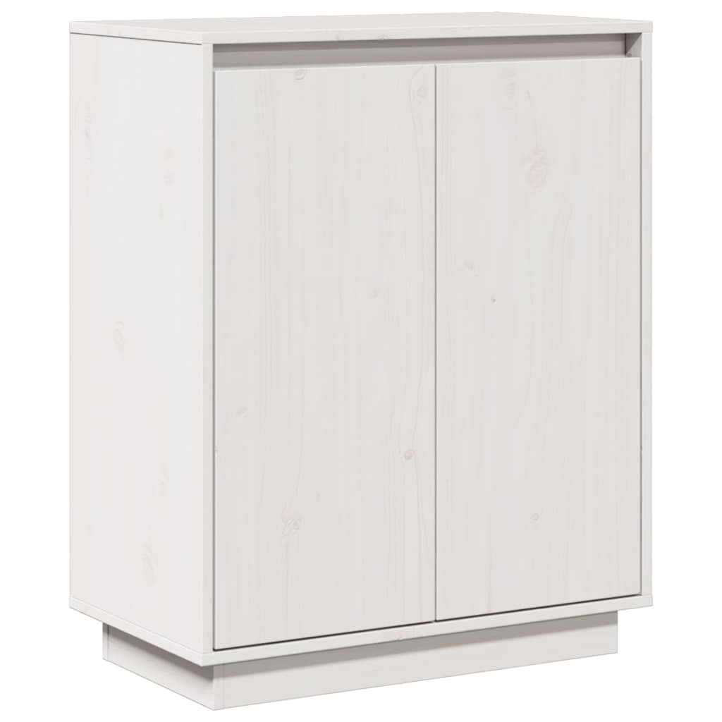 Dressoir 60x34x75 cm massief grenenhout wit Dressoirs & buffetkasten | Creëer jouw Trendy Thuis | Gratis bezorgd & Retour | Trendy.nl