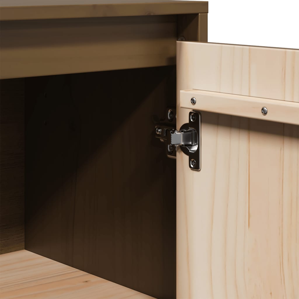 Dressoir 31,5x34x75 cm massief grenenhout honingbruin Dressoirs & buffetkasten | Creëer jouw Trendy Thuis | Gratis bezorgd & Retour | Trendy.nl