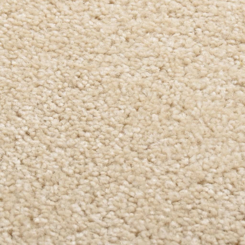 Vloerkleed kortpolig 200x290 cm beige